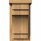 Ekena Millwork Mediterranean Smooth Corbel w/Backplate, Western Red Cedar, 7 1/2"W x 10"D x 14"H COR08X10X14MED01SWR - alternate 4